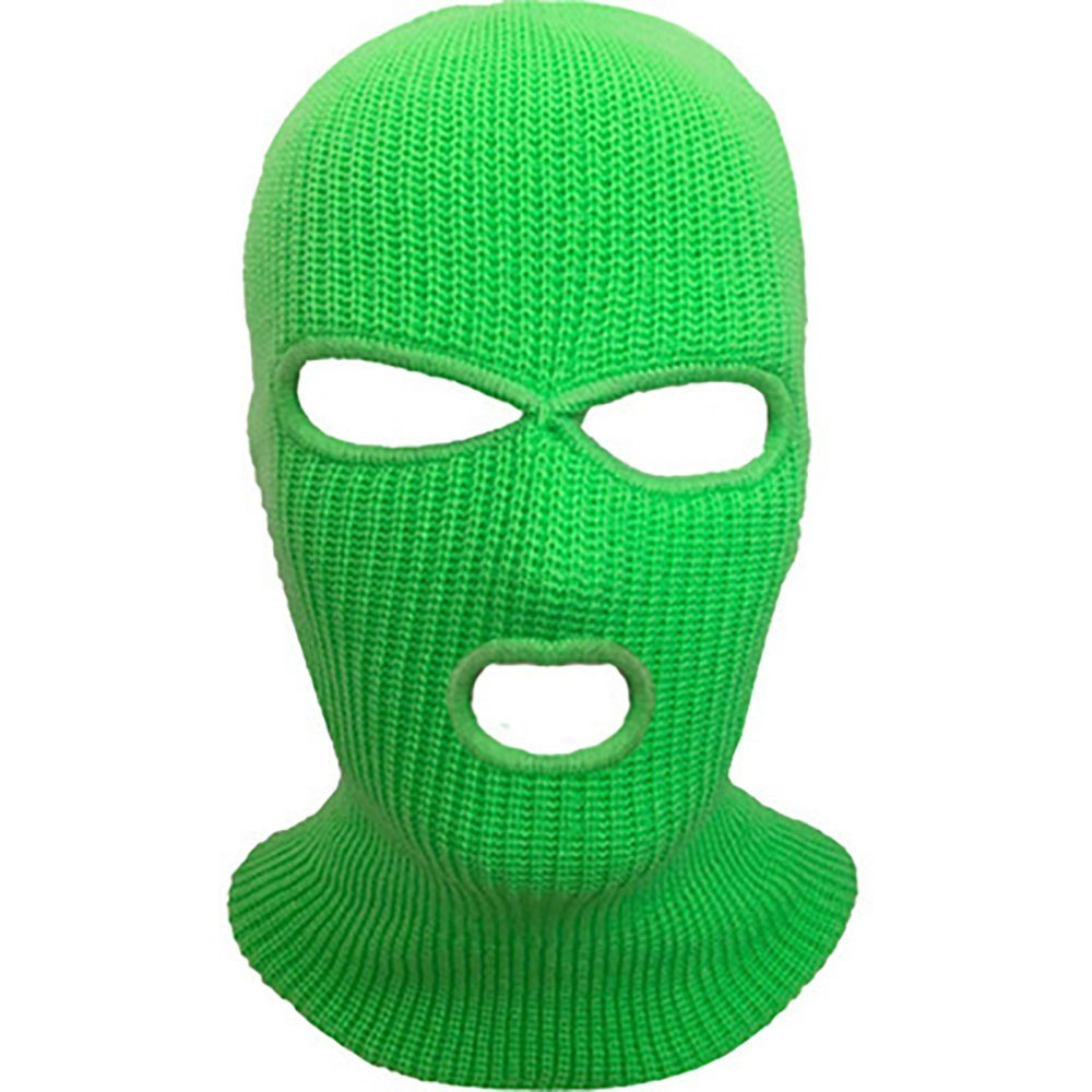 Winter Knit Ski Face Mask with 3 Holes - Warm Balaclava for Outdoor Sports
