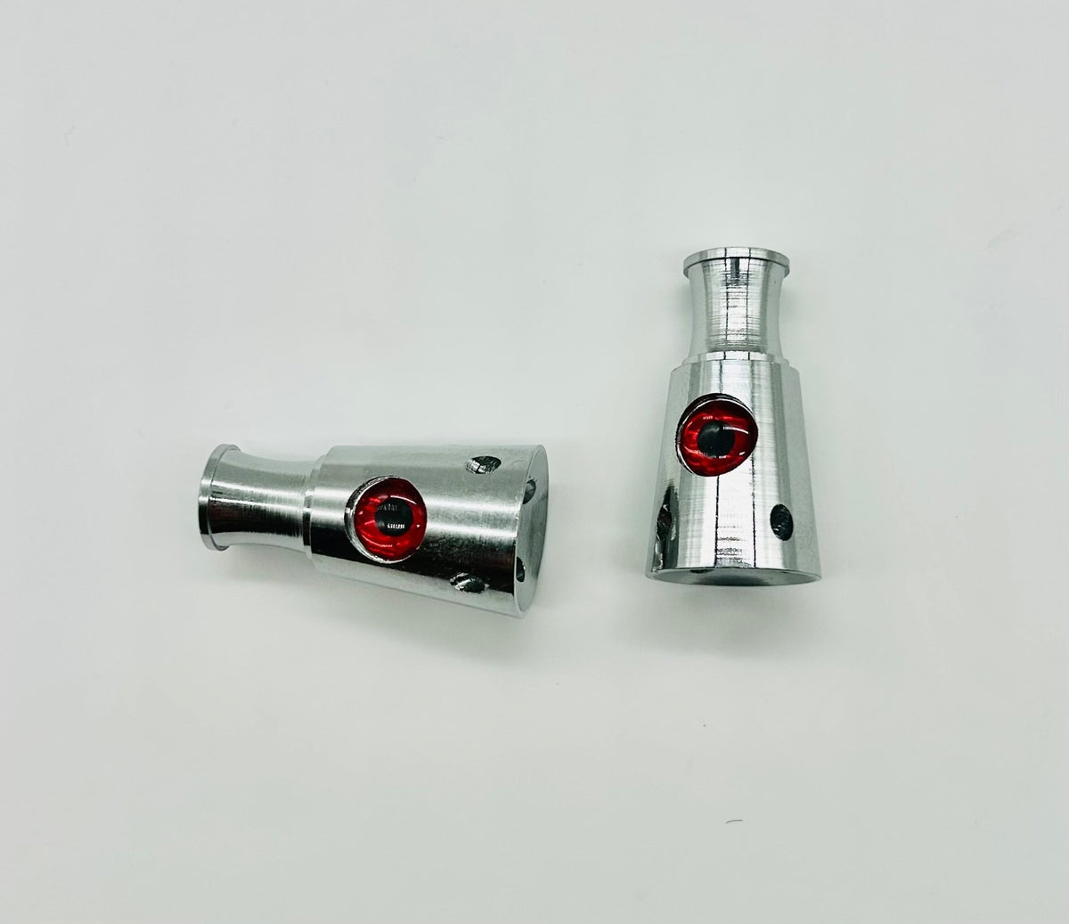 Fishing Lure Head Set - Chrome Over Brass, 2 oz Wide Jet Head (2-Pack)