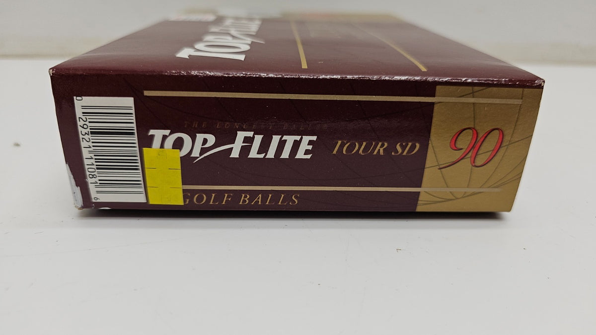 Golf Balls - Vintage Top-Flite Tour SD 90 High Spin Soft Feel - Dozen