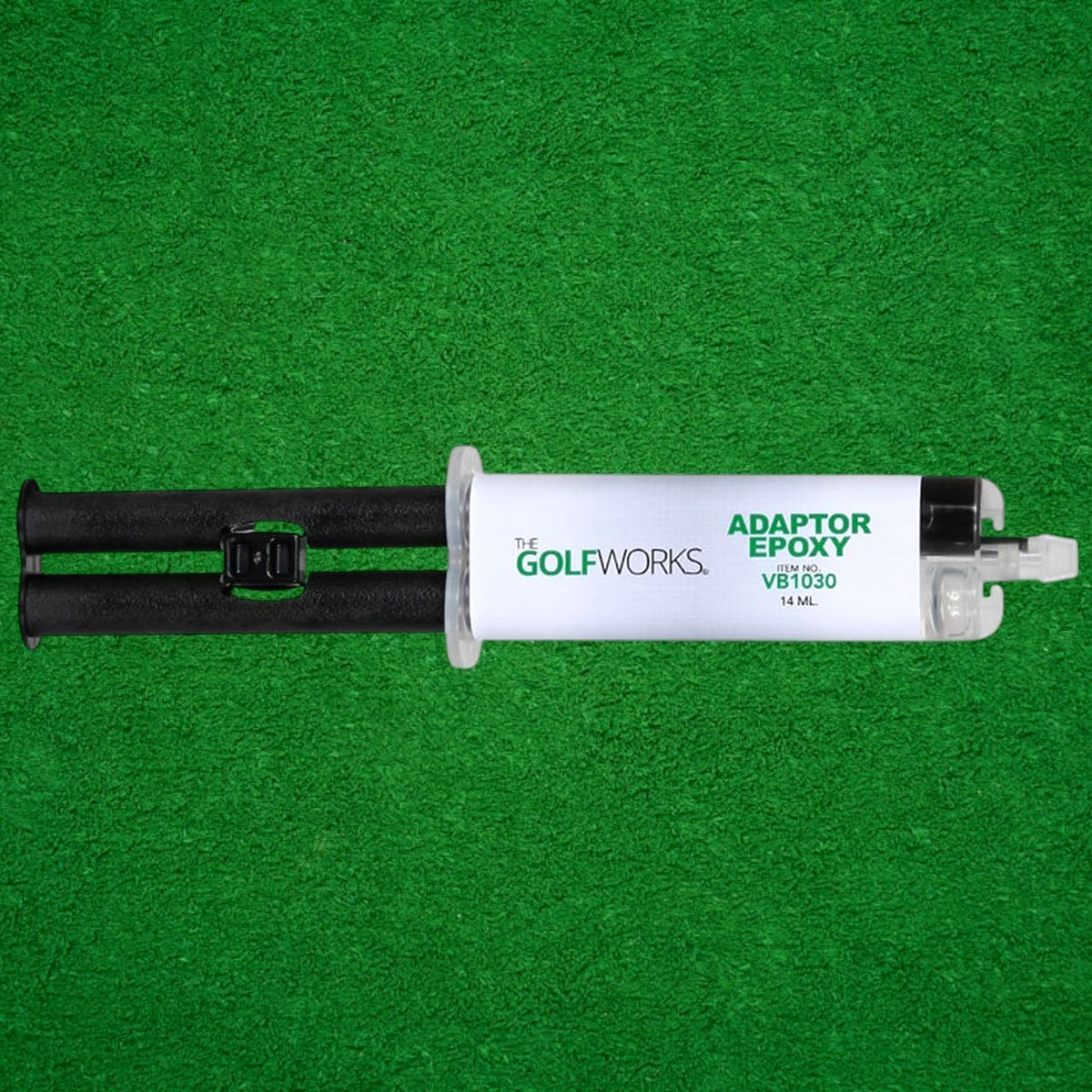 Golf Club Shaft Adapter Epoxy Adhesive 14ml Syringe - Black - Long-Lasting Bond
