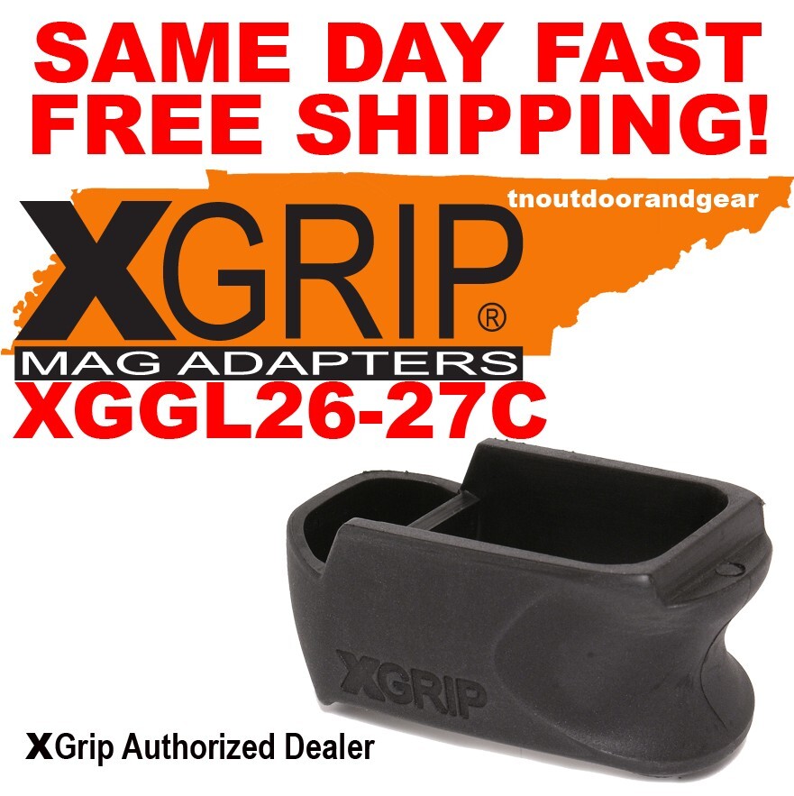 Pistol Grip Adapter for 26 27 33 Magazines - Fits Gen 3 & 4