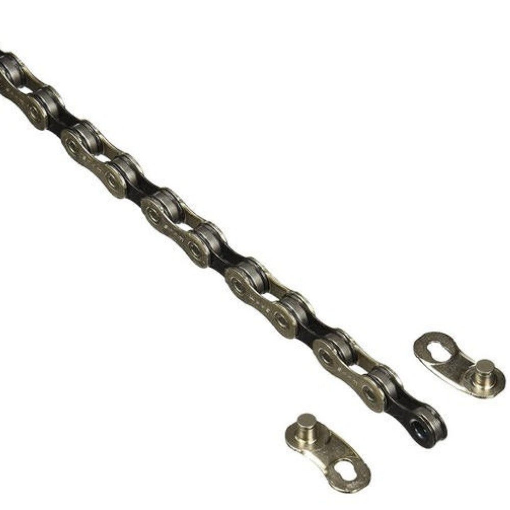 Bicycle Chain 12-Speed 126 Links Black Silver Durable Performance