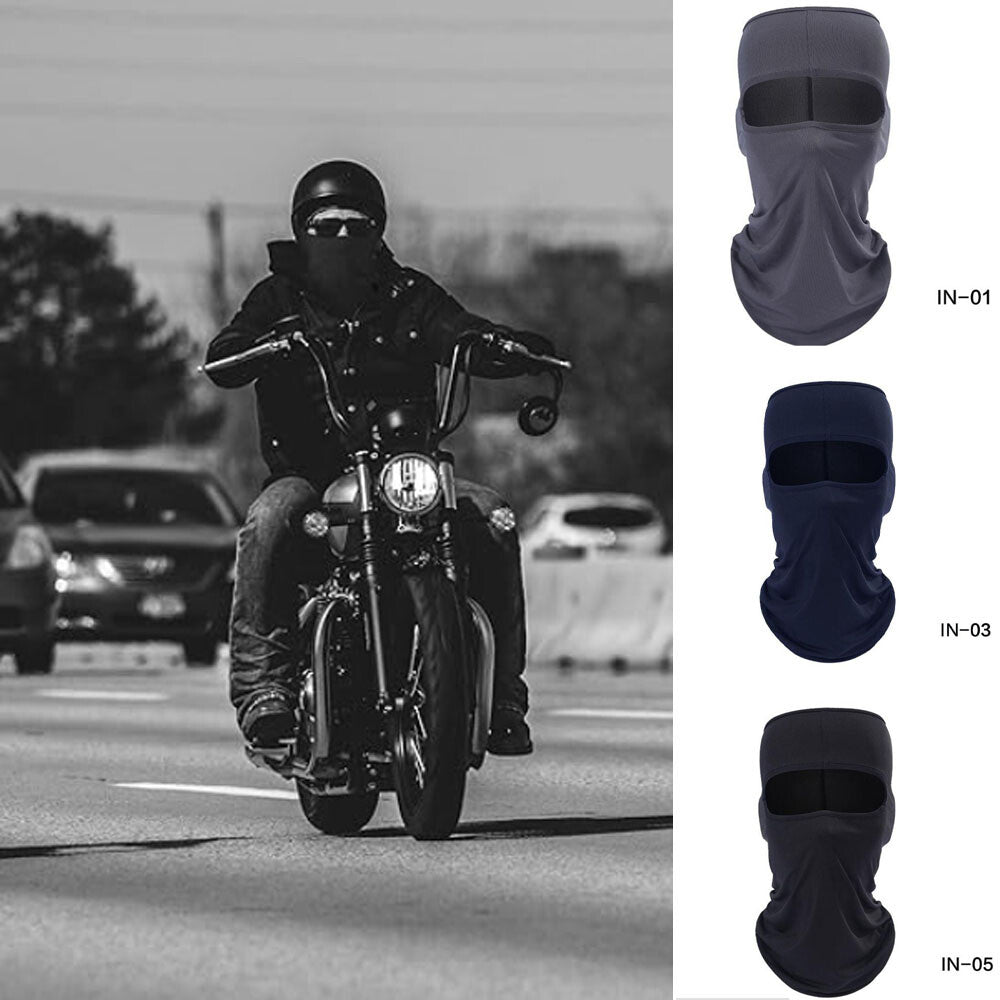 Breathable Full Face Motorcycle Balaclava Mask for Riding and Outdoor Sports