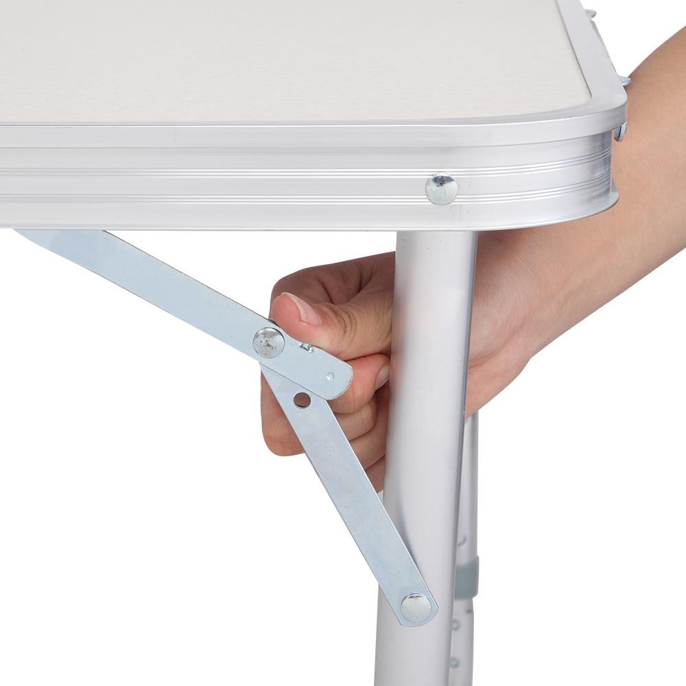 Portable Aluminum Folding Camping Table 4FT for Outdoor Picnic & Travel