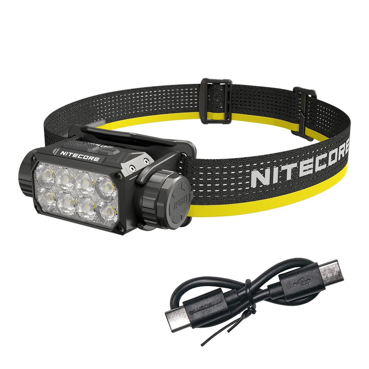 3000 Lumen Rechargeable Headlamp with Zoomable Focus and Multiple Modes