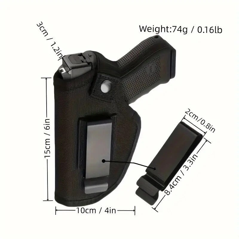 Gun Holster for Ruger LCP 380 Nylon Ambidextrous Pistol Carry Case