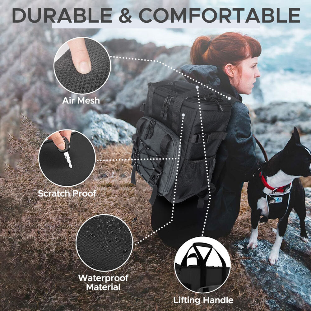 Insulated Leakproof Backpack Cooler for Picnic Beach Travel Outdoor 20L