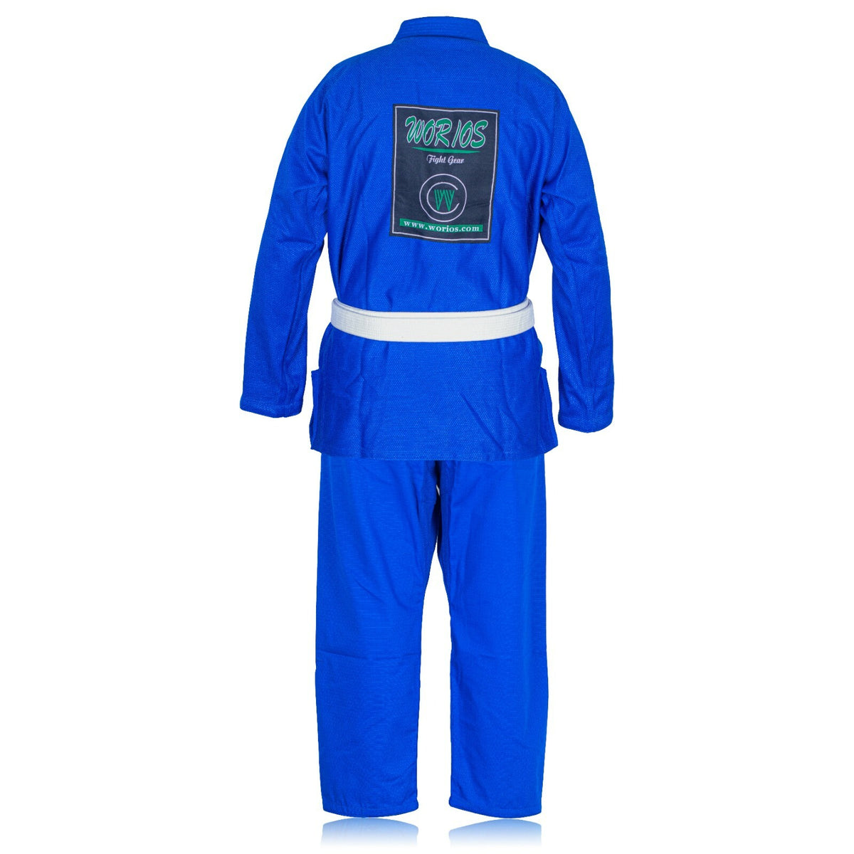 Lightweight Pro Brazilian JiuJitsu Gi Blue - Durable Training & Competition Kimono