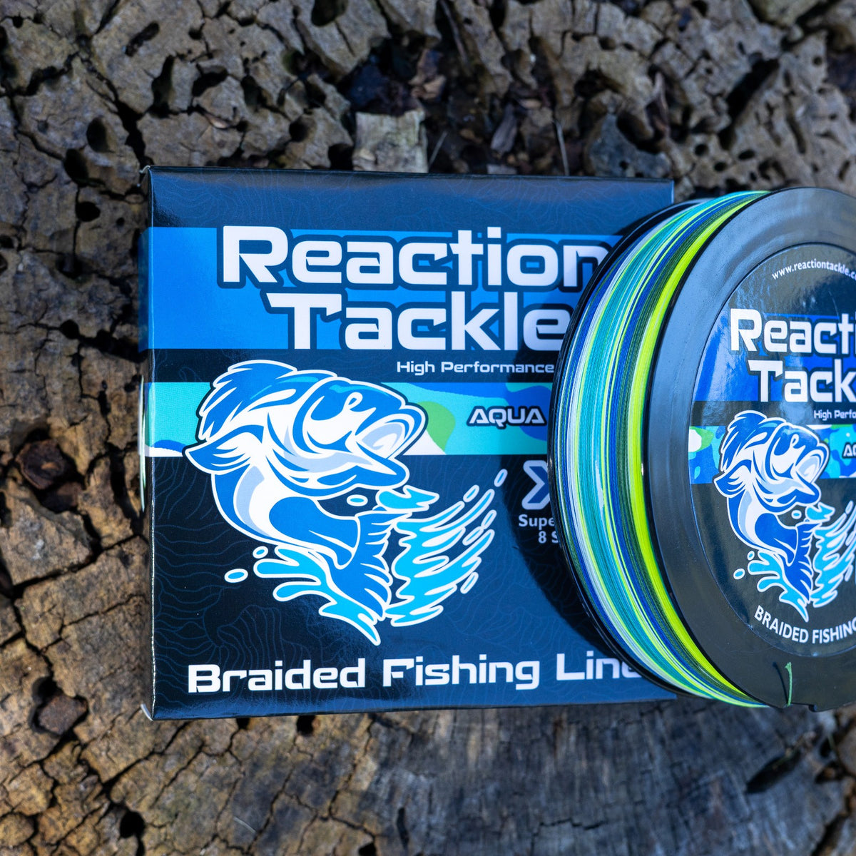 Braided Fishing Line - Saltwater & Freshwater High-Strength, Hi Vis, Multiple Sizes