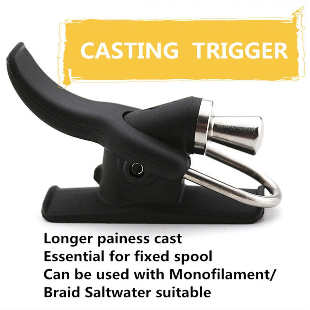 Outdoor Fishing Casting Aid Trigger for Surf Casting - 3 Pack