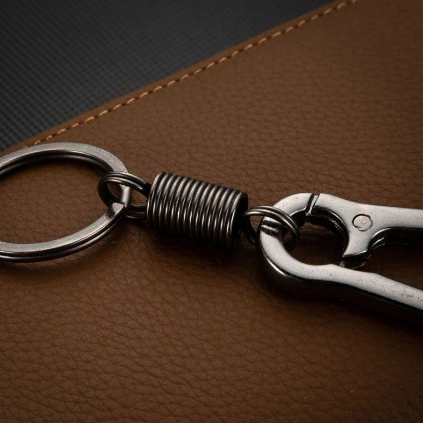Durable Keychain with Strong Carabiner for Outdoor Activities