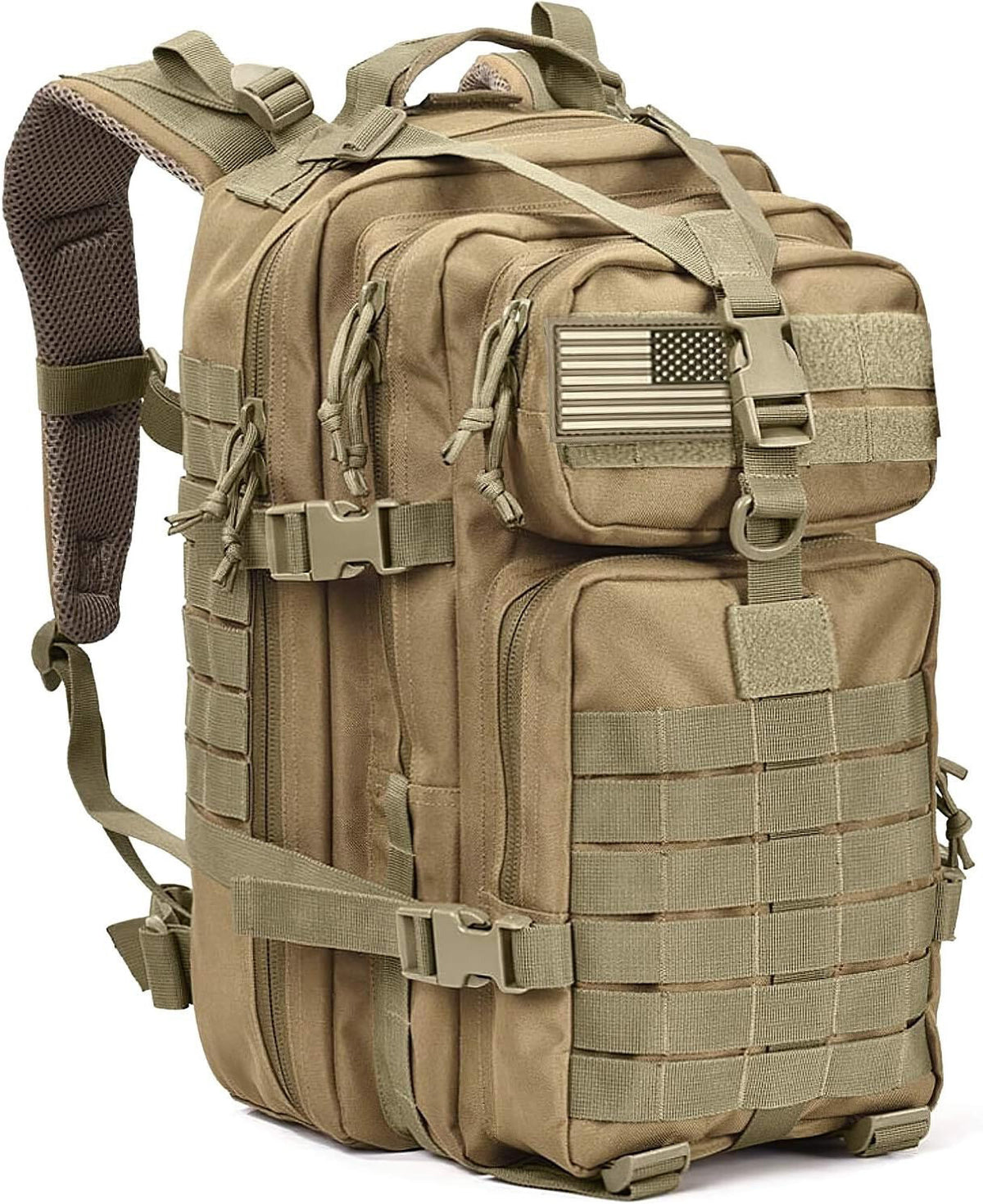 Military Tactical Backpack 30L-70L Large Outdoor Assault Pack with Molle Webbing