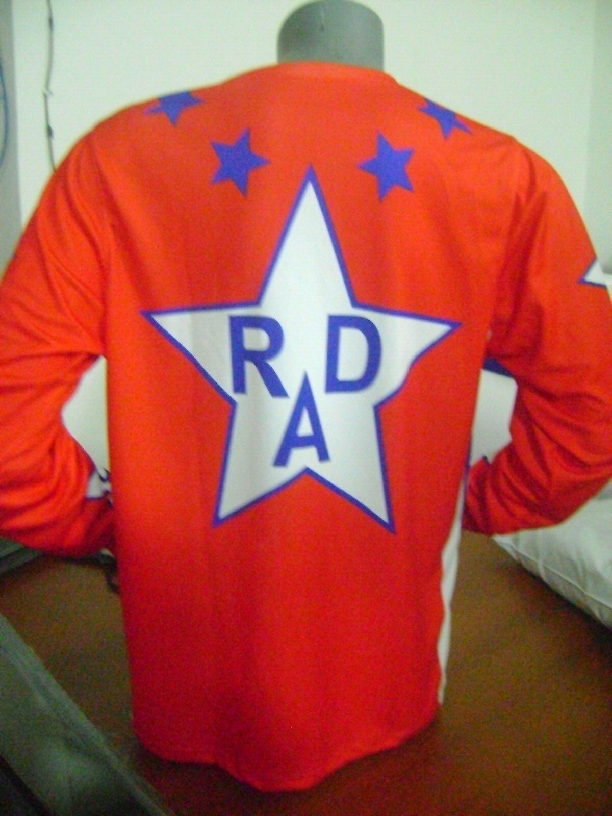 XL BMX Cycling Jersey - Old School Race Bike Shirt with Moisture Wicking & UV Protection