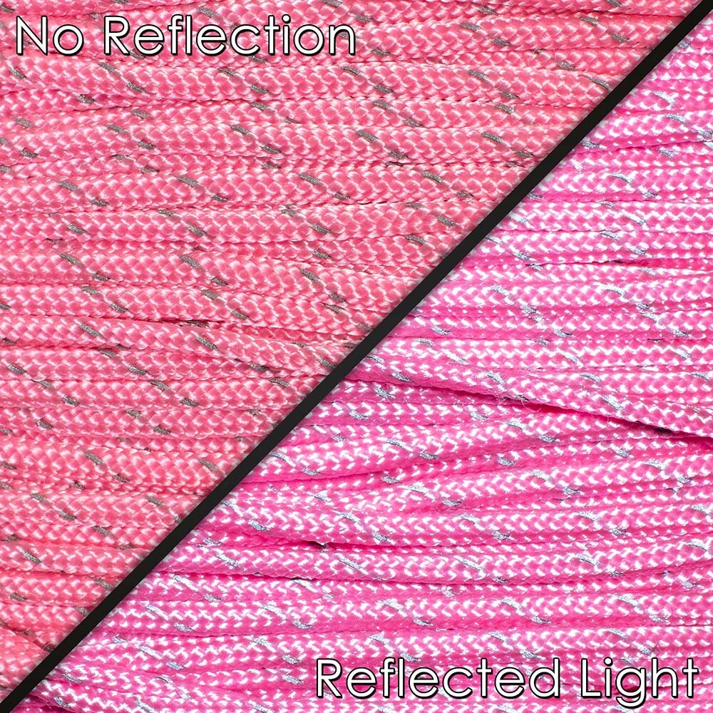 Reflective Paracord 95 - Heavy Duty Camping Rope for Hiking & Outdoor Use