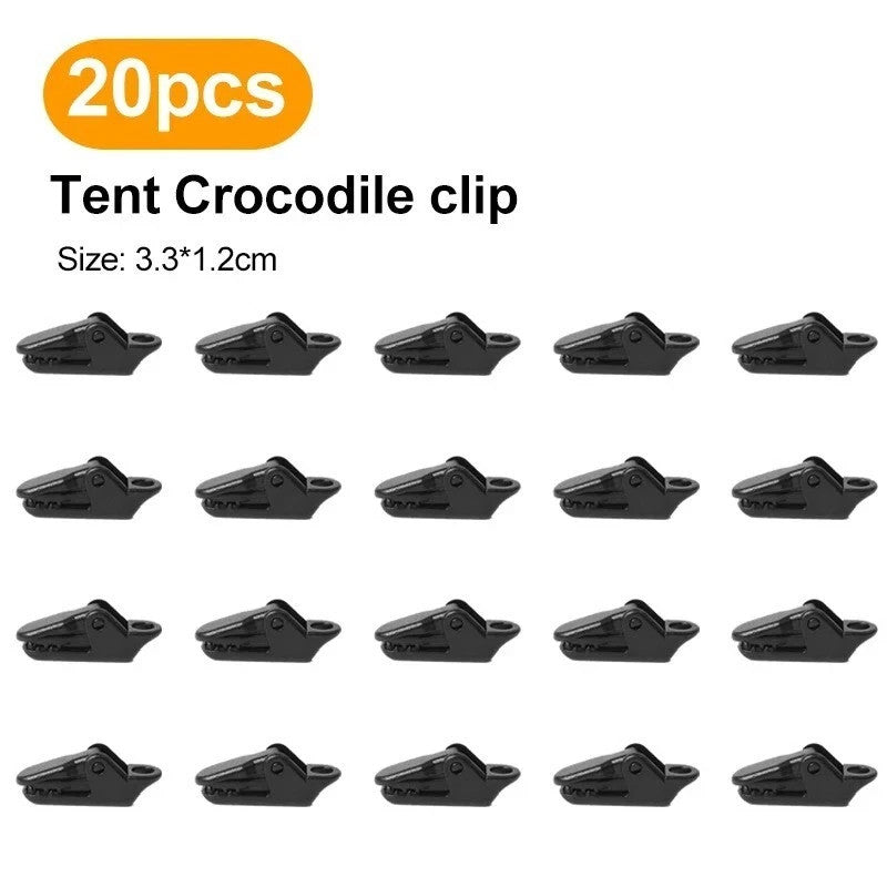 Heavy Duty Tarp Clips Clamps for Camping Tents Canopies Set of 10/20/50