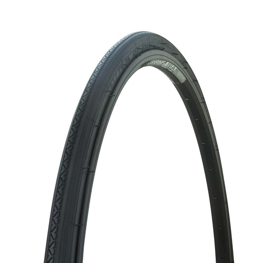 27 Inch Bicycle Tire 1 1/4 Slick Road Bike Tire Black Side Wall