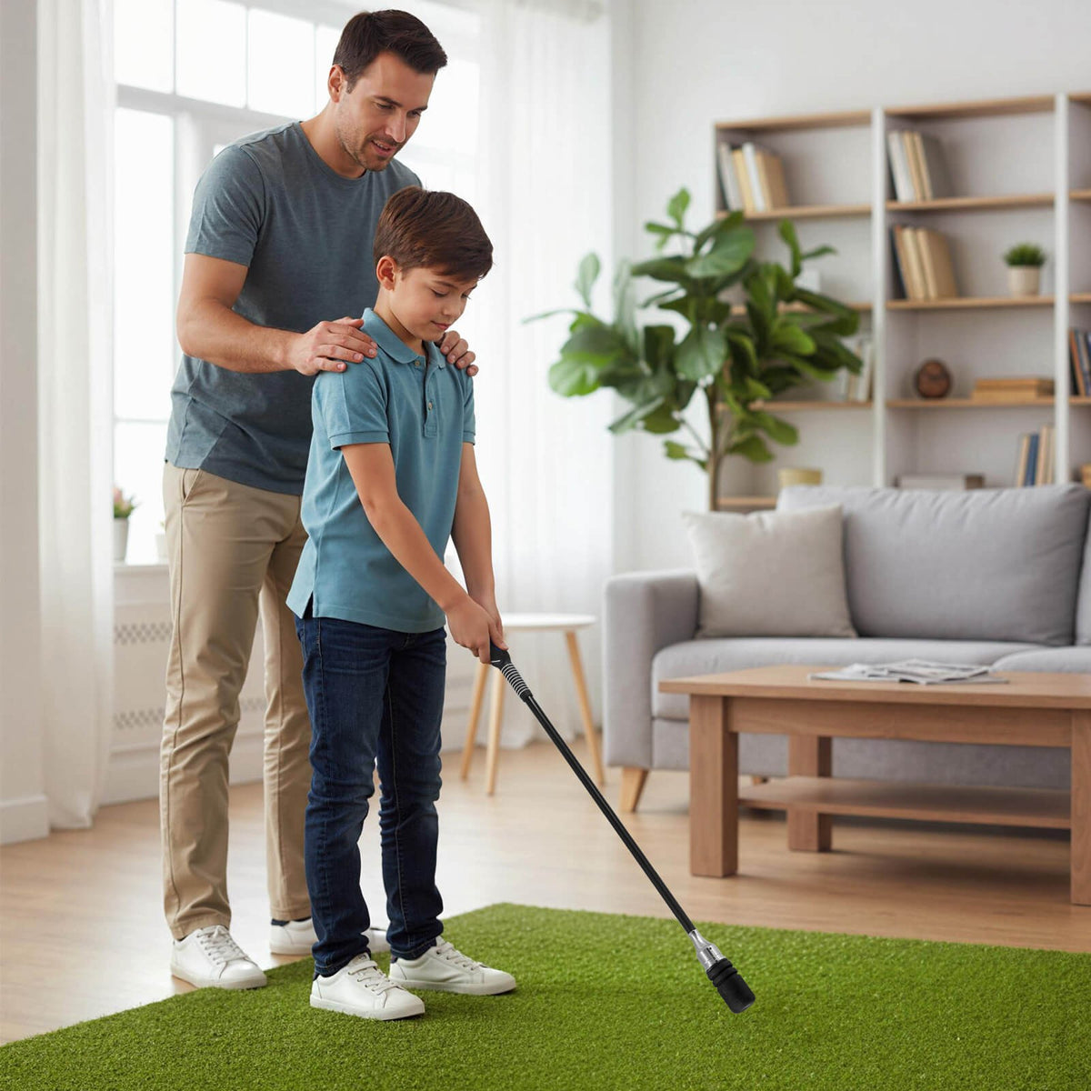 Golf Swing Trainer Click Stick for Speed and Flexibility Improvement
