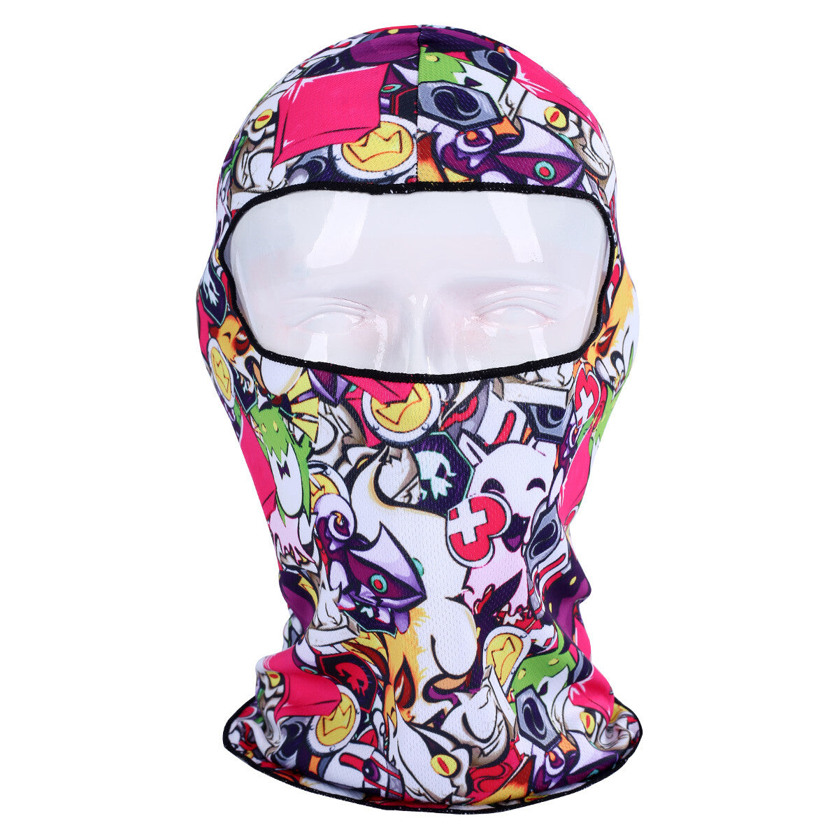 Tactical Halloween Face Mask Balaclava Beanie for Men Women Full Face Cover