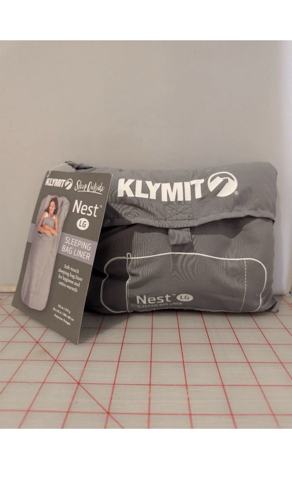 Klymit Nest Sleeping Bag Liner – Extra Warm Lightweight Camping Accessory