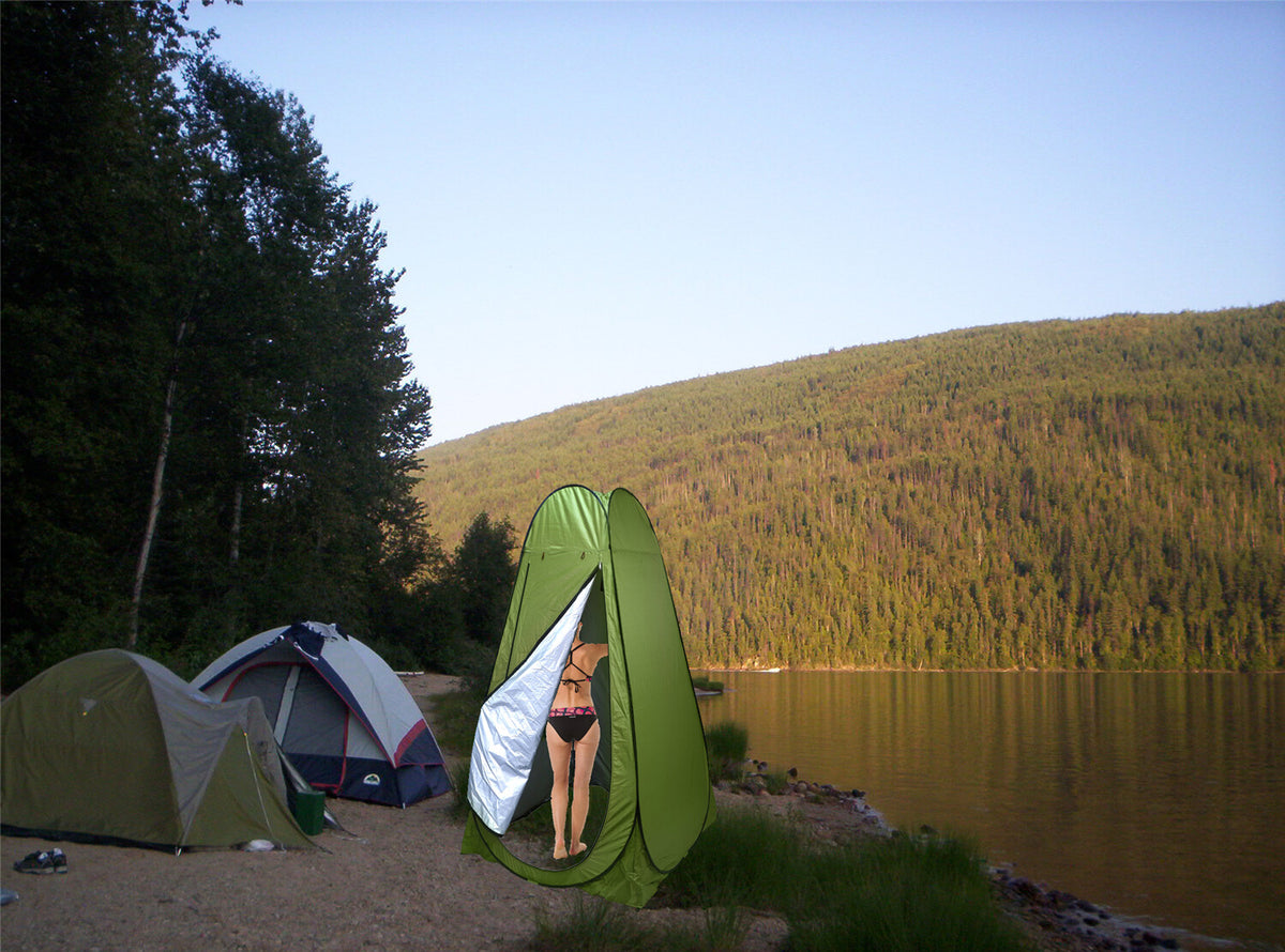 Portable Privacy Tent for Outdoor Shower, Changing & Toilet Use