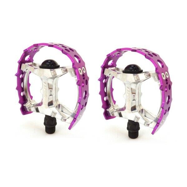 Tipsum Odyssey Bear Trap Pedal 9/16" Old School BMX Flat Pedal Set