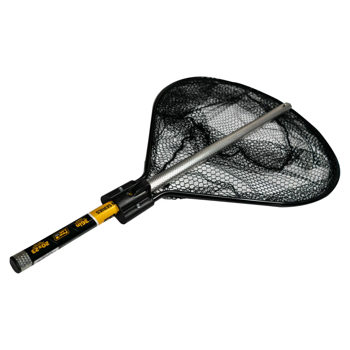 20 x 23 Fishing Landing Net with Collapsible 36-Inch Handle - Fish Catch & Release