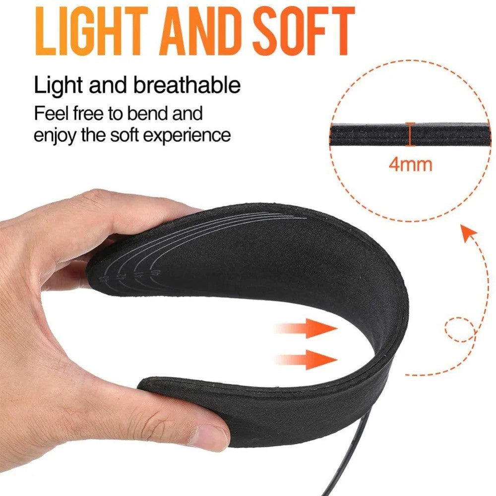 USB Heated Foot Warmer Insoles for Winter Shoe Comfort Men Women