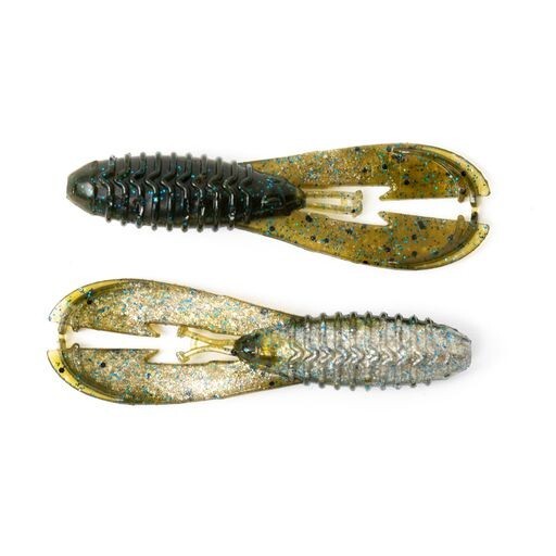 2-Inch Crappie Bait Set - Natural Color, 36 Soft Plastic Baits for Fishing