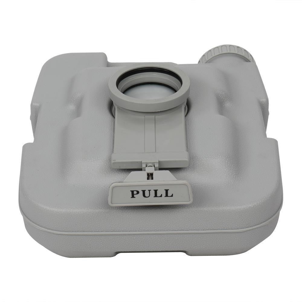 2.8 Gallon Portable Camping Toilet with Flush, Odor Proof, Leak Proof