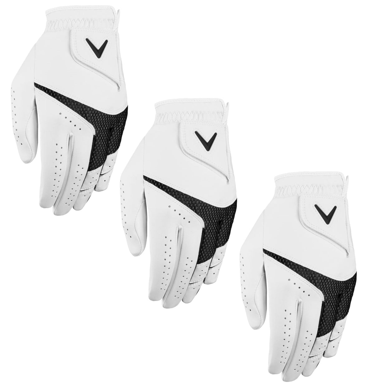 Golf Gloves 3-Pack for Men & Women - Weather-Resistant, Breathable, Durable