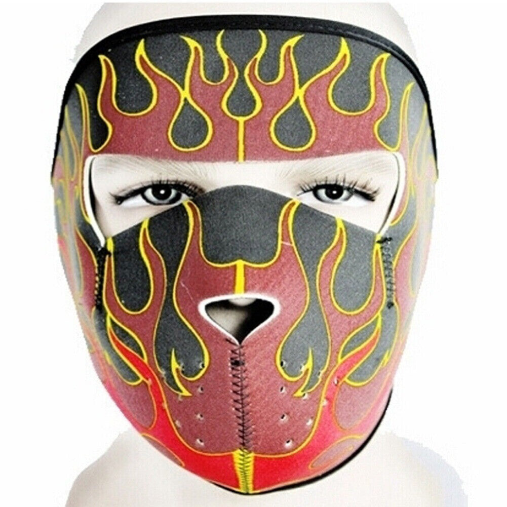 Neoprene Face Mask for Cycling Motorcycle Skiing with Character Pattern