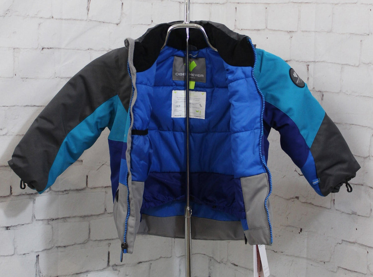 Kids Insulated Snow Jacket Toddler Size 2 Waterproof Winter Coat