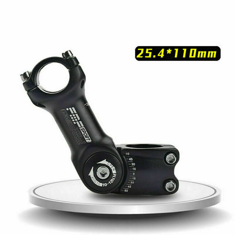 Adjustable Mountain and Road Bike Stem Riser - Lightweight Aluminum MTB Handlebar