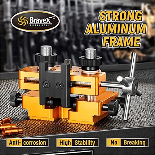 Precision Sight Pusher Tool for Handguns & Pistols - Adjustable Dovetail Clamp