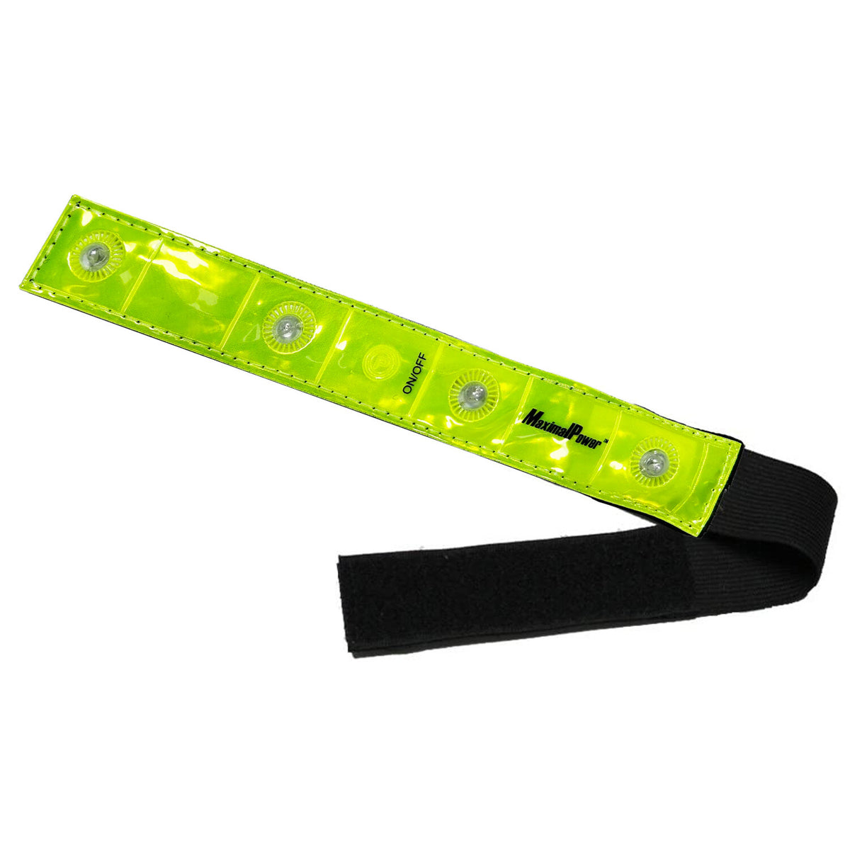 Reflective LED Armbands for Running & Cycling Safety - Pack of 2