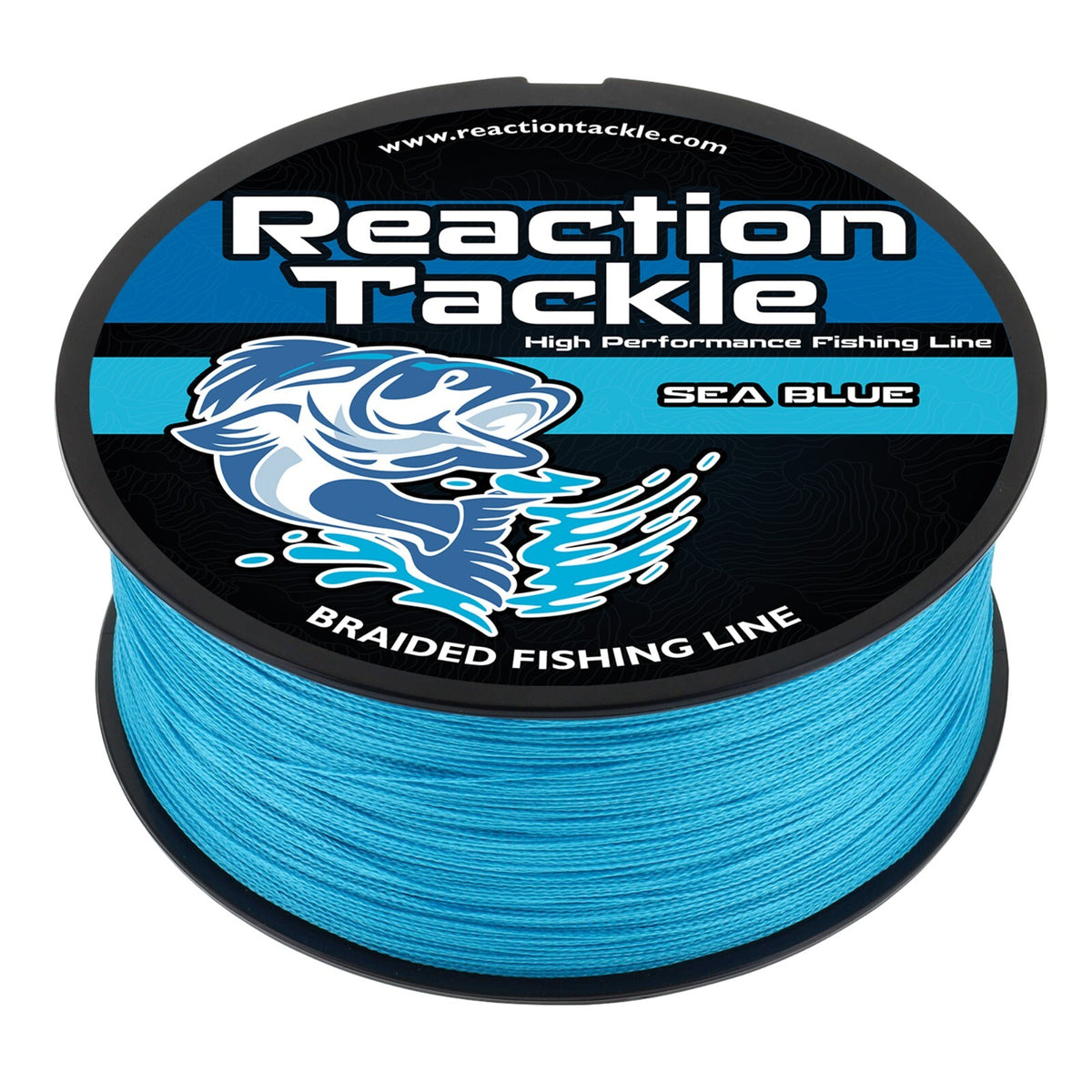 Braided Fishing Line Sea Blue - High Strength, Multi-Strand, Saltwater & Freshwater