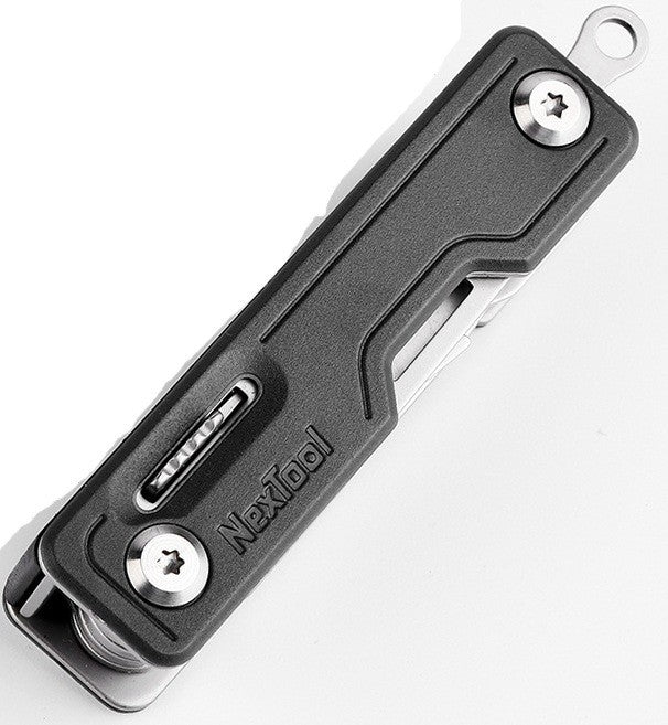 Multi Functional Knife with Black ABS Handles - 7.62cm Compact Tool