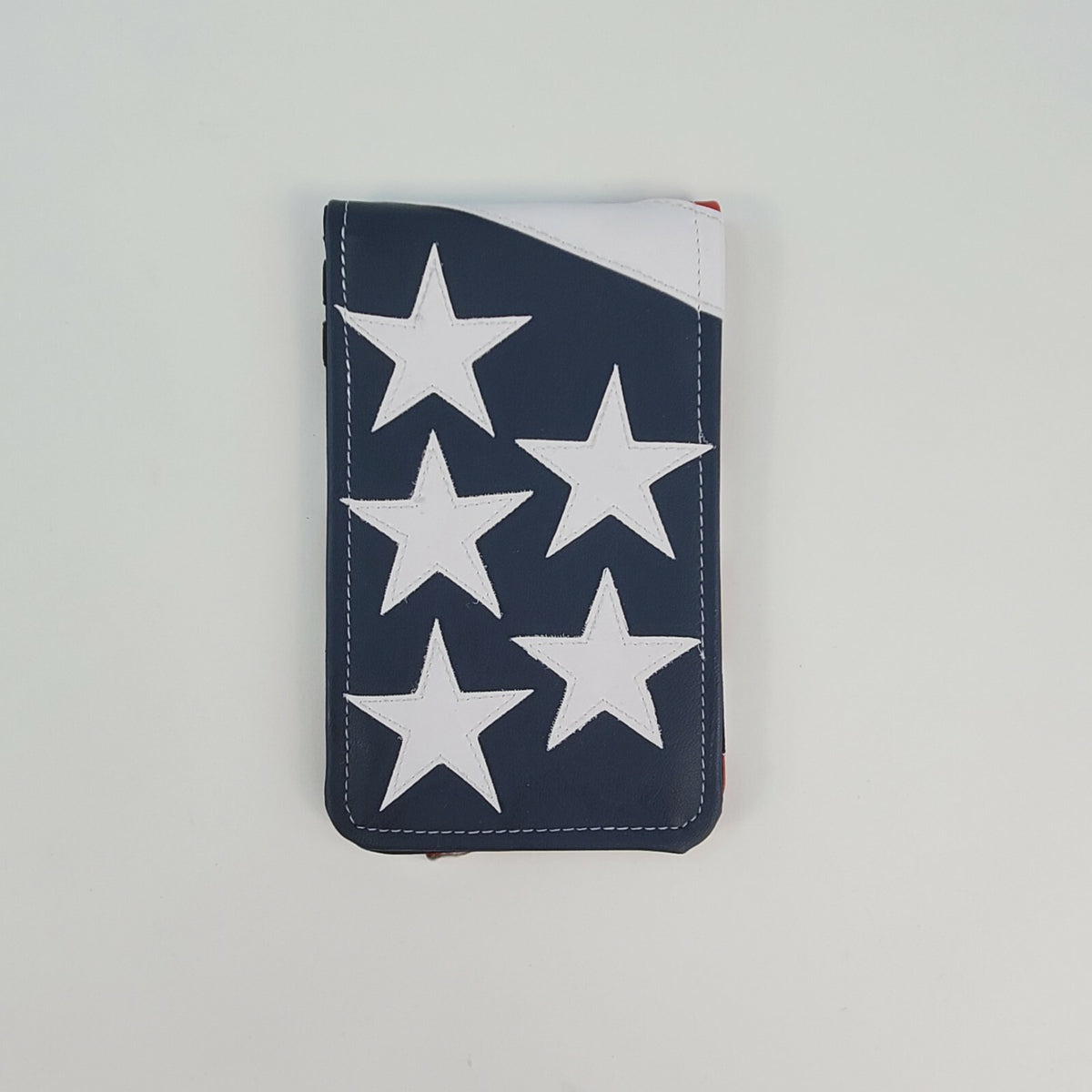 Sunfish Uncle Sam Leather Golf Scorecard Holder USA - Yardage Book Cover