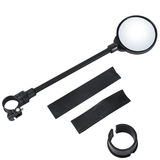 Adjustable 360° Rotatable Bicycle Motorcycle Rearview Mirror Set - Universal Fit