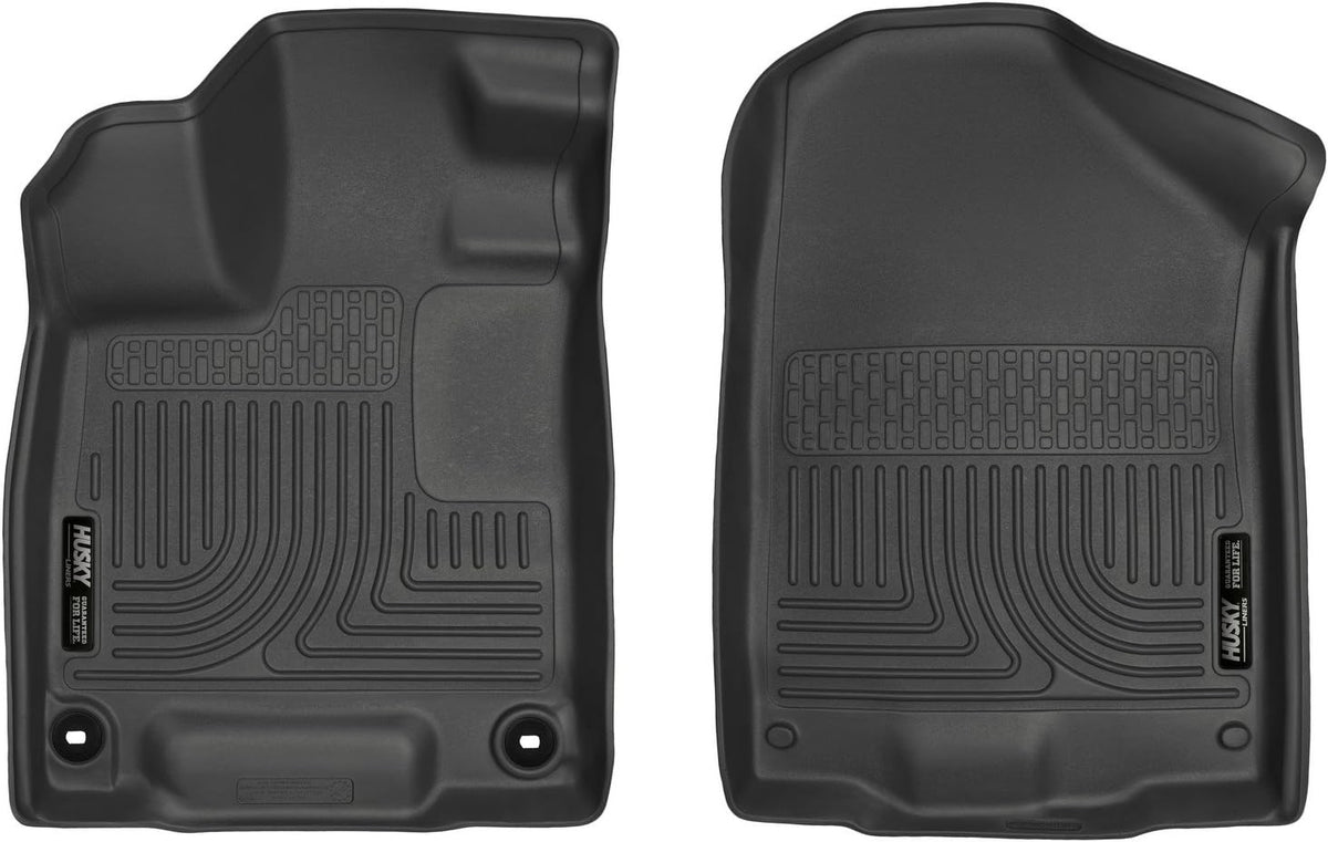 Weatherbeater Floor Mats Fits 2017-2026 Honda Ridgeline Front Row 2-Piece Black