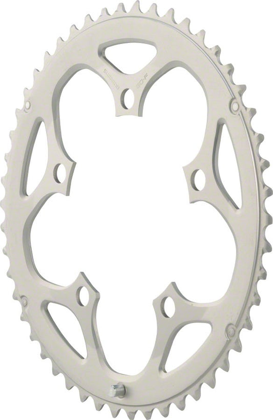 Bicycle Chainring 50T 110mm 9-Speed for Shimano Tiagra Drivetrain - Silver