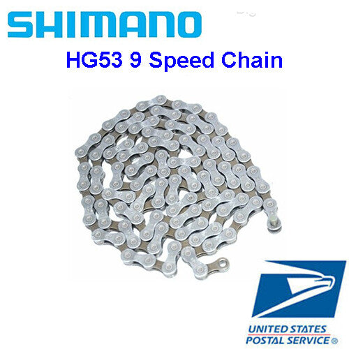 Shimano 9-Speed Bicycle Chain - 112 Links for MTB Road & Hybrid Bikes