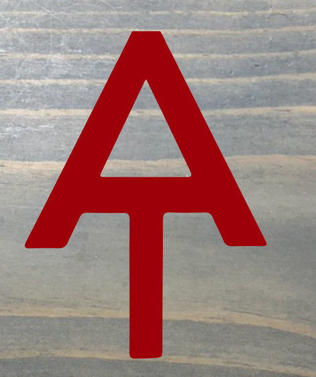 Hiking Mountain Trail Appalachian Trail Decal Sticker for Car and Outdoor Gear
