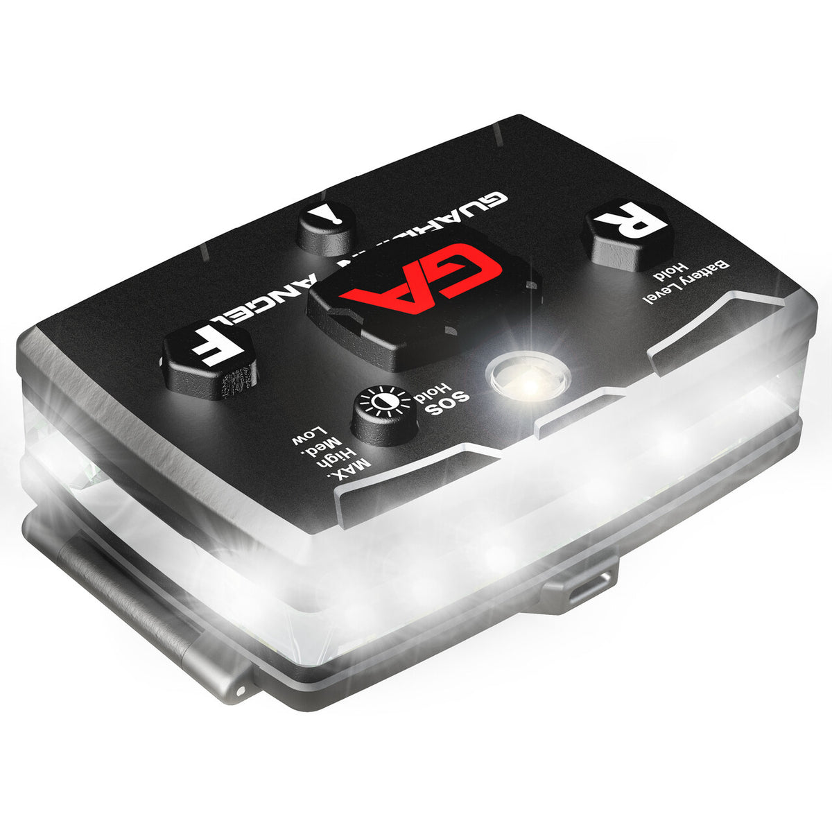 Wearable Safety Light with Long Range Visibility and Rechargeable Battery