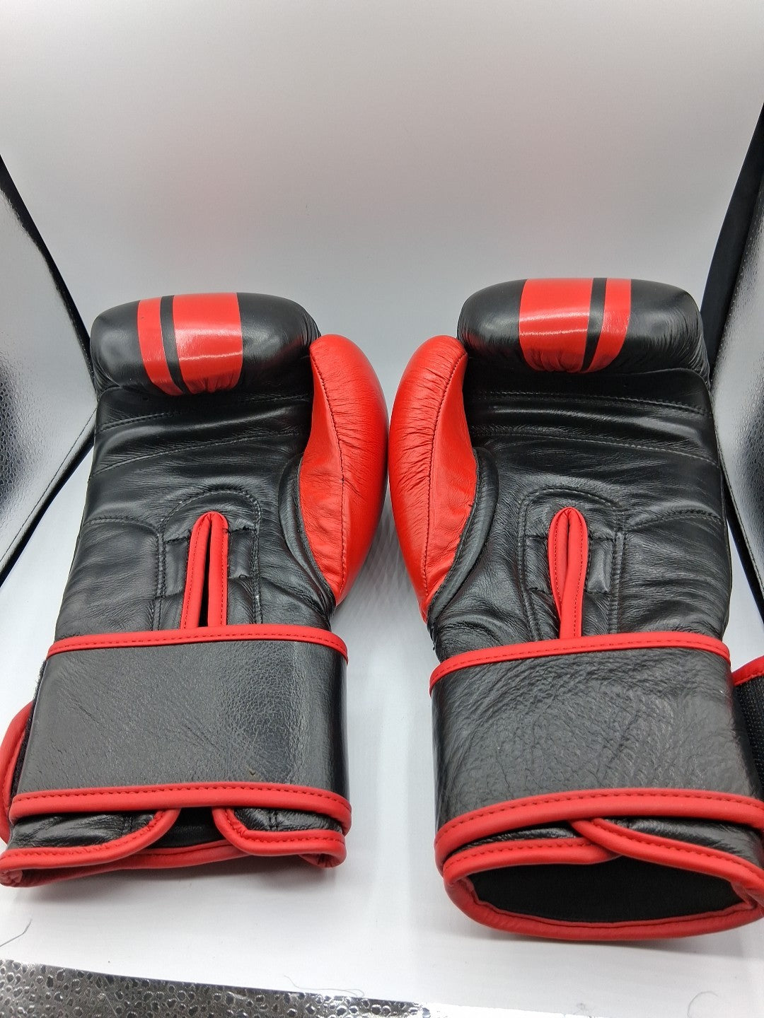 16oz Boxing MMA Gloves Red Black Heavy Bag Training Punch Gloves