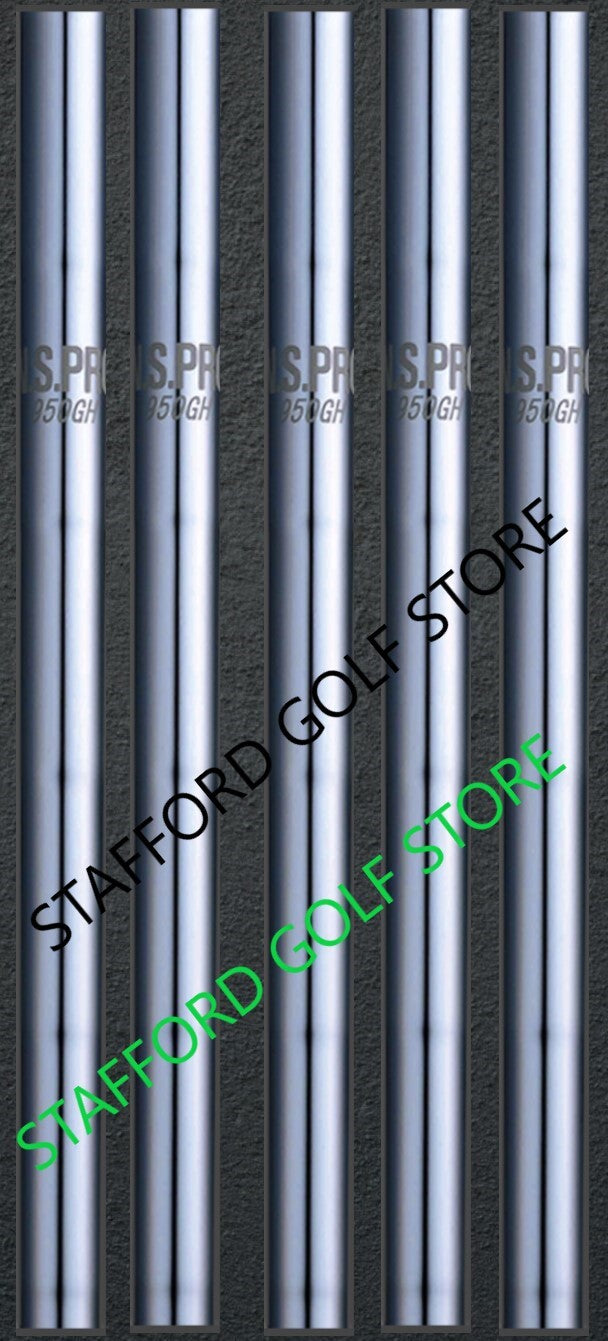 Nippon N.S.PRO 950GH Steel Iron Shaft Set Taper Tip Regular/Stiff Flex Golf