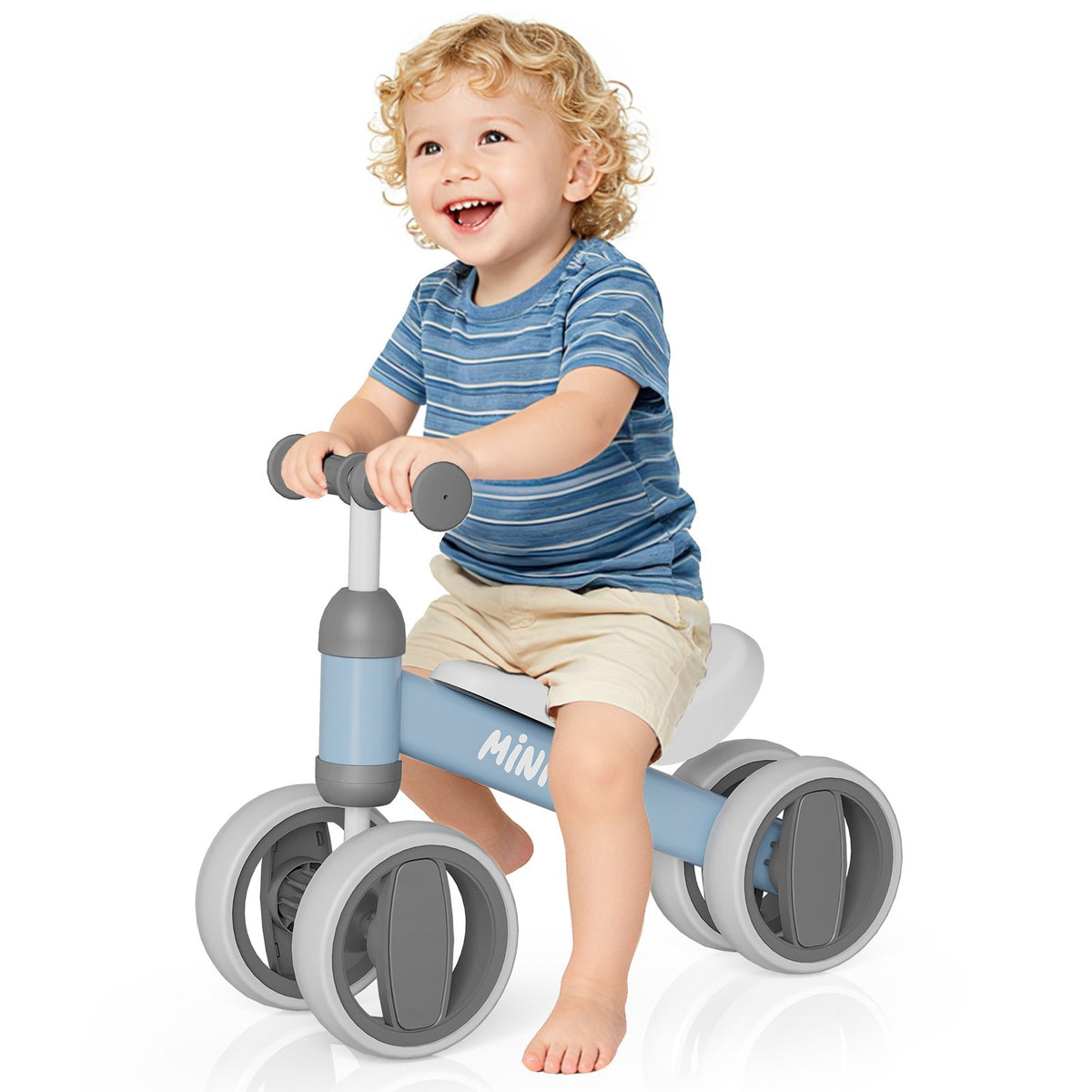 Baby Balance Bike for 12-36 Months Toddler Ride-On Gift with Safety Features