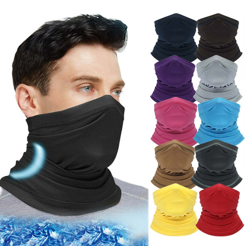 UV Protection Cooling Neck Gaiter Face Mask Cover Scarf for Men Women