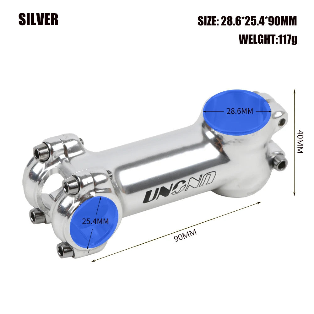 Bike Stem 25.4mm 7° Aluminum Alloy MTB Road Bicycle Handlebar Stem