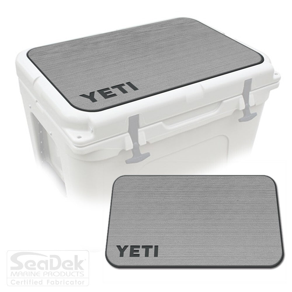 SeaDek Pad for YETI Roadie 15 Cooler Storm Gray Non-Slip Marine Mat